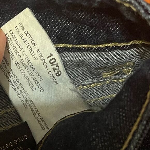 Nine West dark denim boot cut jeans size 10/29. - Picture 7 of 8